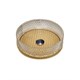 VINCEA Раковина стеклянная VBS-5GL04, 400*400*125, накладная, цвет прозрачный/золото VBS-5GL04 - фото 319345