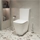 VINCEA Q-Line Унитаз-компакт Tornado Q-Line VT2-12T, цвет белый, ультратонкое сиденье soft-close, P-trap VT2-12T - фото 319413