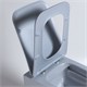 VINCEA Q-Line Унитаз подвесной Q-Line VT1-12MO безободковый, цвет океан мат., ультратонкое soft close сиденье VT1-12MO - фото 319472