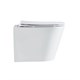 VINCEA Piatti Унитаз подвесной Tornado Piatti VT1-11T безободковы, цвет белый, ультратонкое soft-close сиденье VT1-11T