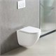 VINCEA Bien Унитаз подвесной Tornado Bien VT1-51T безободковый, цвет белый, ультратонкое soft-close сиденье VT1-51T