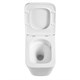 VINCEA Q-Line Унитаз подвесной Tornado Q-Line VT1-12T безободковый, цвет белый, ультратонкое soft-close сиденье VT1-12T