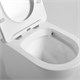 VINCEA Piatti Унитаз подвесной Piatti VT1-11S, цвет белый, ультратонкое soft-close сиденье VT1-11S - фото 319586