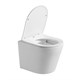 VINCEA Piatti Унитаз подвесной Piatti VT1-11S, цвет белый, ультратонкое soft-close сиденье VT1-11S - фото 319589