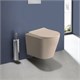 VINCEA Piatti Унитаз подвесной Piatti VT1-11SMC, цвет капучино матовый, ультратонкое soft-close сиденье VT1-11SMC - фото 319603