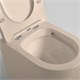 VINCEA Piatti Унитаз подвесной Piatti VT1-11SMC, цвет капучино матовый, ультратонкое soft-close сиденье VT1-11SMC - фото 319606