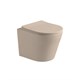VINCEA Piatti Унитаз подвесной Piatti VT1-11SMC, цвет капучино матовый, ультратонкое soft-close сиденье VT1-11SMC - фото 319608