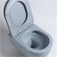 VINCEA Evo Унитаз подвесной Evo VT1-34SMO безободковый, цвет океан матовый, ультратонкое soft-close сиденье VT1-34SMO - фото 319631