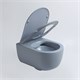 VINCEA Evo Унитаз подвесной Evo VT1-34SMO безободковый, цвет океан матовый, ультратонкое soft-close сиденье VT1-34SMO - фото 319632