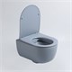 VINCEA Evo Унитаз подвесной Evo VT1-34SMO безободковый, цвет океан матовый, ультратонкое soft-close сиденье VT1-34SMO - фото 319633