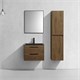 VINCEA База под раковину Chiara 2D 600 подвесная, 2 выкатных ящика soft-close, T.Oak VMC-2C2600TO - фото 319898