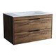 VINCEA База под раковину Chiara 2D 800 подвесная, 2 выкатных ящика soft-close, С.Oak VMC-2C2800CO - фото 319929