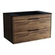 VINCEA База под раковину Chiara 2D 800 подвесная, 2 выкатных ящика soft-close, С.Oak VMC-2C2800CO - фото 319930