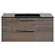 VINCEA База под раковину Chiara 2D 1000 подвесная, 2 выкатных ящика soft-close, R.Oak VMC-2C2100RO - фото 320014