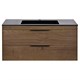VINCEA База под раковину Chiara 2D 1000 подвесная, 2 выкатных ящика soft-close, T.Oak VMC-2C2100TO - фото 320023