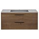 VINCEA База под раковину Chiara 2D 1000 подвесная, 2 выкатных ящика soft-close, T.Oak VMC-2C2100TO - фото 320024