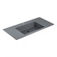 VINCEA Раковина VCB-13100G из кварца, цвет серый VCB-13100G - фото 320034