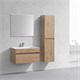 VINCEA База под раковину Chiara 800 подвесная, 1 выкатной ящик soft-close, N.Oak VMC-2C800NO - фото 320123