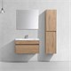 VINCEA База под раковину Chiara 800 подвесная, 1 выкатной ящик soft-close, N.Oak VMC-2C800NO - фото 320124