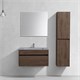 VINCEA База под раковину Chiara 800 подвесная, 1 выкатной ящик soft-close, R.Oak VMC-2C800RO - фото 320137