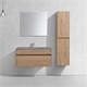 VINCEA База под раковину Chiara 1000 подвесная, 1 выкатной ящик soft-close, N.Oak VMC-2C100NO - фото 320182