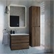 VINCEA База под раковину Luka 600 подвесная, 2 выкатных ящика soft-close, С.Oak VMC-2L600CO - фото 320202