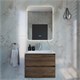 VINCEA База под раковину Luka 600 подвесная, 2 выкатных ящика soft-close, С.Oak VMC-2L600CO - фото 320204
