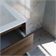 VINCEA База под раковину Luka 600 подвесная, 2 выкатных ящика soft-close, С.Oak VMC-2L600CO - фото 320206