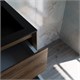 VINCEA База под раковину Luka 600 подвесная, 2 выкатных ящика soft-close, С.Oak VMC-2L600CO - фото 320210