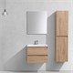 VINCEA База под раковину Luka 600 подвесная, 2 выкатных ящика soft-close, N.Oak VMC-2L600NO - фото 320229