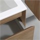 VINCEA База под раковину Luka 600 подвесная, 2 выкатных ящика soft-close, N.Oak VMC-2L600NO - фото 320230