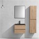 VINCEA База под раковину Luka 600 подвесная, 2 выкатных ящика soft-close, N.Oak VMC-2L600NO - фото 320235
