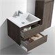 VINCEA База под раковину Luka 600 подвесная, 2 выкатных ящика soft-close, R.Oak VMC-2L600RO - фото 320238