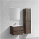 VINCEA База под раковину Luka 600 подвесная, 2 выкатных ящика soft-close, R.Oak VMC-2L600RO - фото 320239