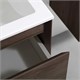 VINCEA База под раковину Luka 600 подвесная, 2 выкатных ящика soft-close, R.Oak VMC-2L600RO - фото 320241