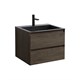 VINCEA База под раковину Luka 600 подвесная, 2 выкатных ящика soft-close, R.Oak VMC-2L600RO - фото 320247