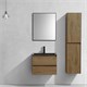 VINCEA База под раковину Luka 600 подвесная, 2 выкатных ящика soft-close, T.Oak VMC-2L600TO - фото 320256
