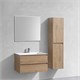 VINCEA База под раковину Luka 800 подвесная, 2 выкатных ящика soft-close, N.Oak VMC-2L800NO - фото 320286