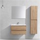 VINCEA База под раковину Luka 800 подвесная, 2 выкатных ящика soft-close, N.Oak VMC-2L800NO - фото 320287