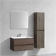 VINCEA База под раковину Luka 800 подвесная, 2 выкатных ящика soft-close, R.Oak VMC-2L800RO - фото 320297