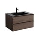 VINCEA База под раковину Luka 800 подвесная, 2 выкатных ящика soft-close, R.Oak VMC-2L800RO - фото 320305