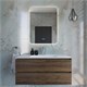 VINCEA База под раковину Luka 1000 подвесная, 2 выкатных ящика soft-close, C.Oak VMC-2L100CO - фото 320323