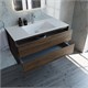 VINCEA База под раковину Luka 1000 подвесная, 2 выкатных ящика soft-close, C.Oak VMC-2L100CO - фото 320324