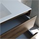 VINCEA База под раковину Luka 1000 подвесная, 2 выкатных ящика soft-close, C.Oak VMC-2L100CO - фото 320325