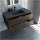 VINCEA База под раковину Luka 1000 подвесная, 2 выкатных ящика soft-close, C.Oak VMC-2L100CO - фото 320328