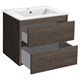 VINCEA База под раковину Gio 600 подвесная, 2 выкатных ящика soft-close, R.Oak VMC-2G600RO - фото 320392