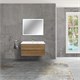 VINCEA База под раковину Gio 100 подвесная, 2 выкатных ящика soft-close, T.Oak VMC-2G100TO - фото 320470