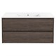VINCEA База под раковину Gio 100 подвесная, 2 выкатных ящика soft-close, R.Oak VMC-2G100RO - фото 320480