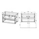 VINCEA База под раковину Gio 100 подвесная, 2 выкатных ящика soft-close, R.Oak VMC-2G100RO - фото 320481
