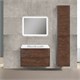 VINCEA База под раковину Vico 800 подвесная, 2 выкатных ящика soft close, R.Wood VMC-2V800RW - фото 320540